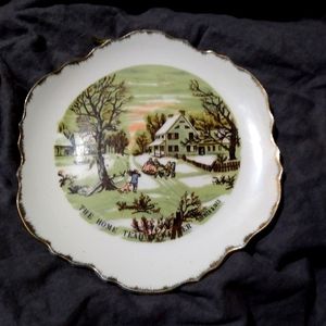 Carrier and Ives Collectors Plate
